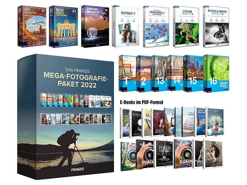 Le Méga-Pack Photo FRANZIS 2022