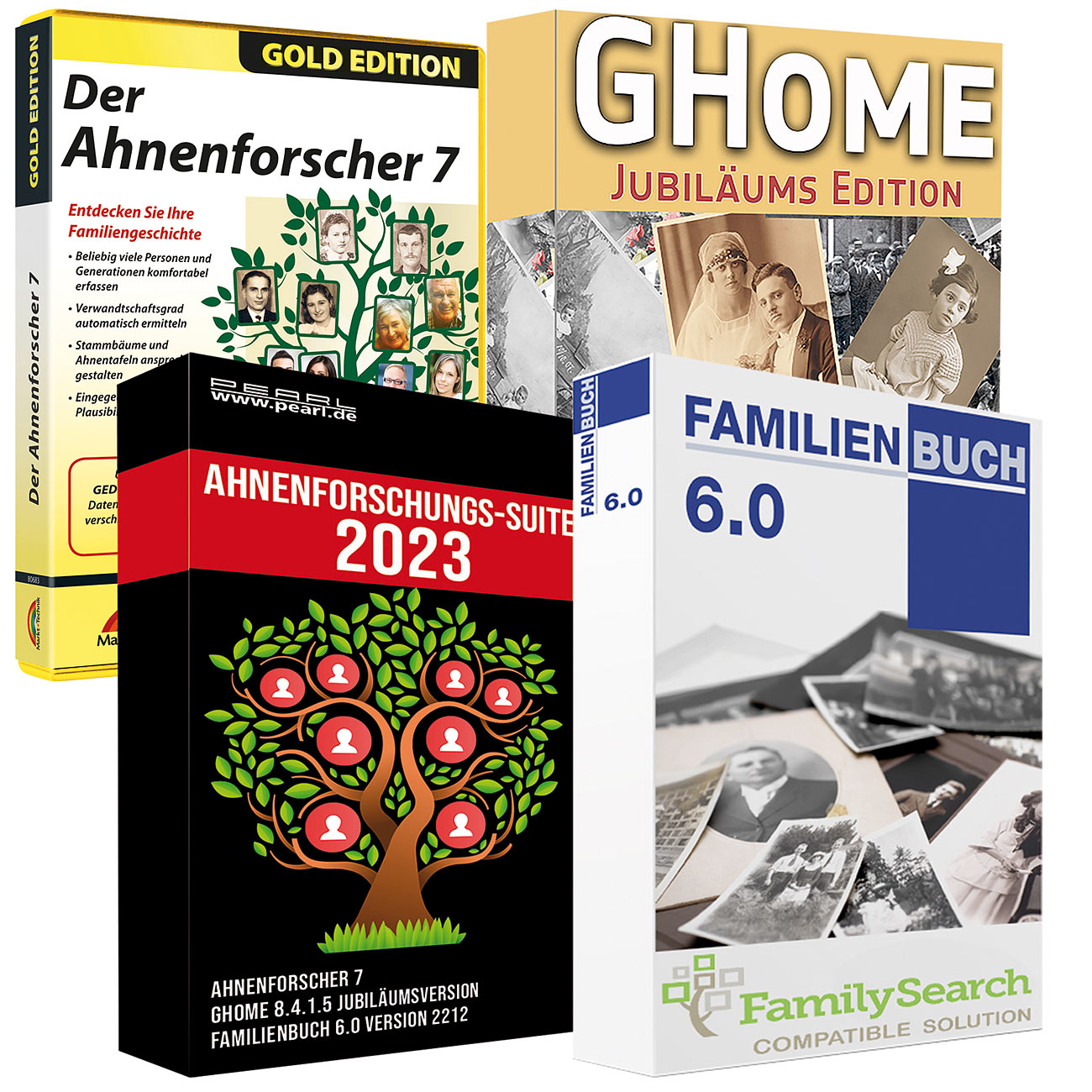 Die grosse Ahnenforschungs-Suite 2023
