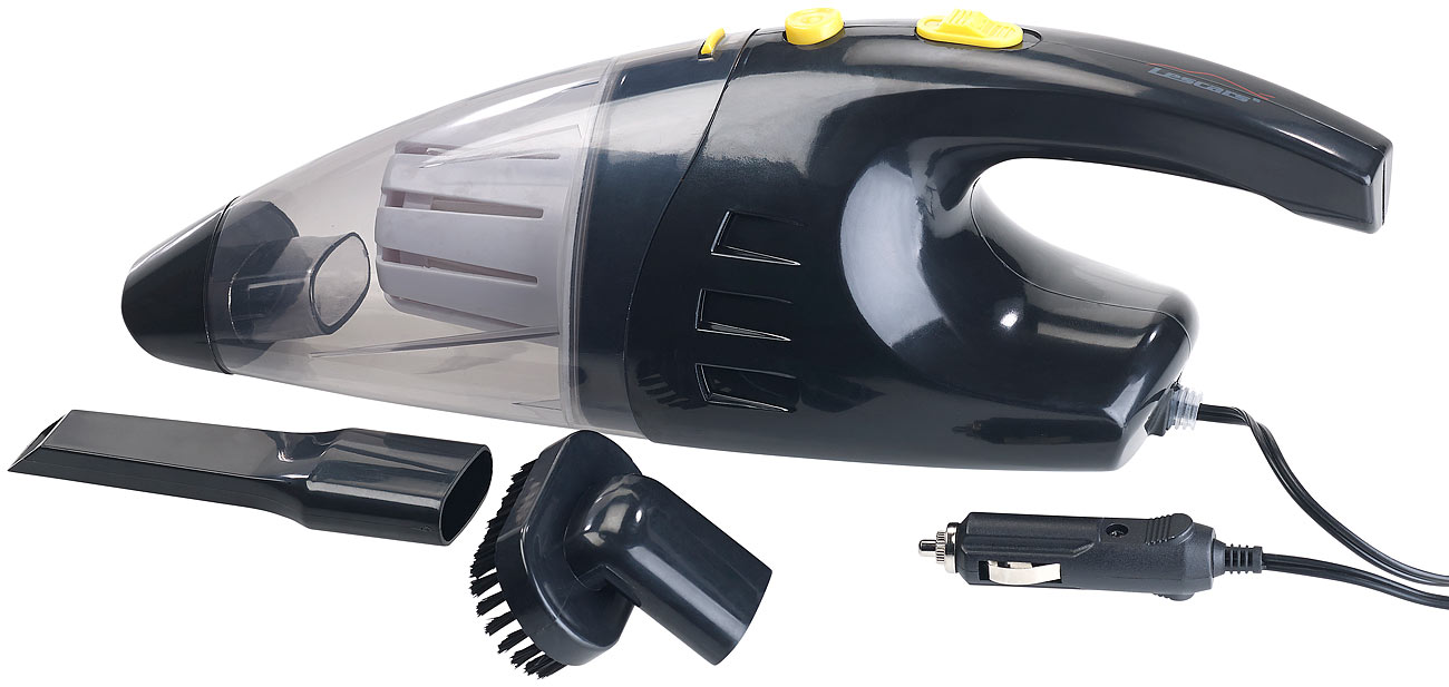 Beutelloser Nass- & Trocken-Auto-Staubsauger für 12-V-Anschluss, 100 W