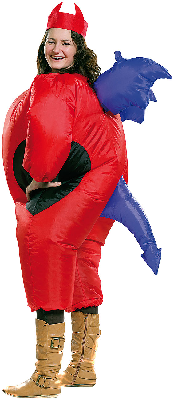 Costume gonflable ’’Diable’’