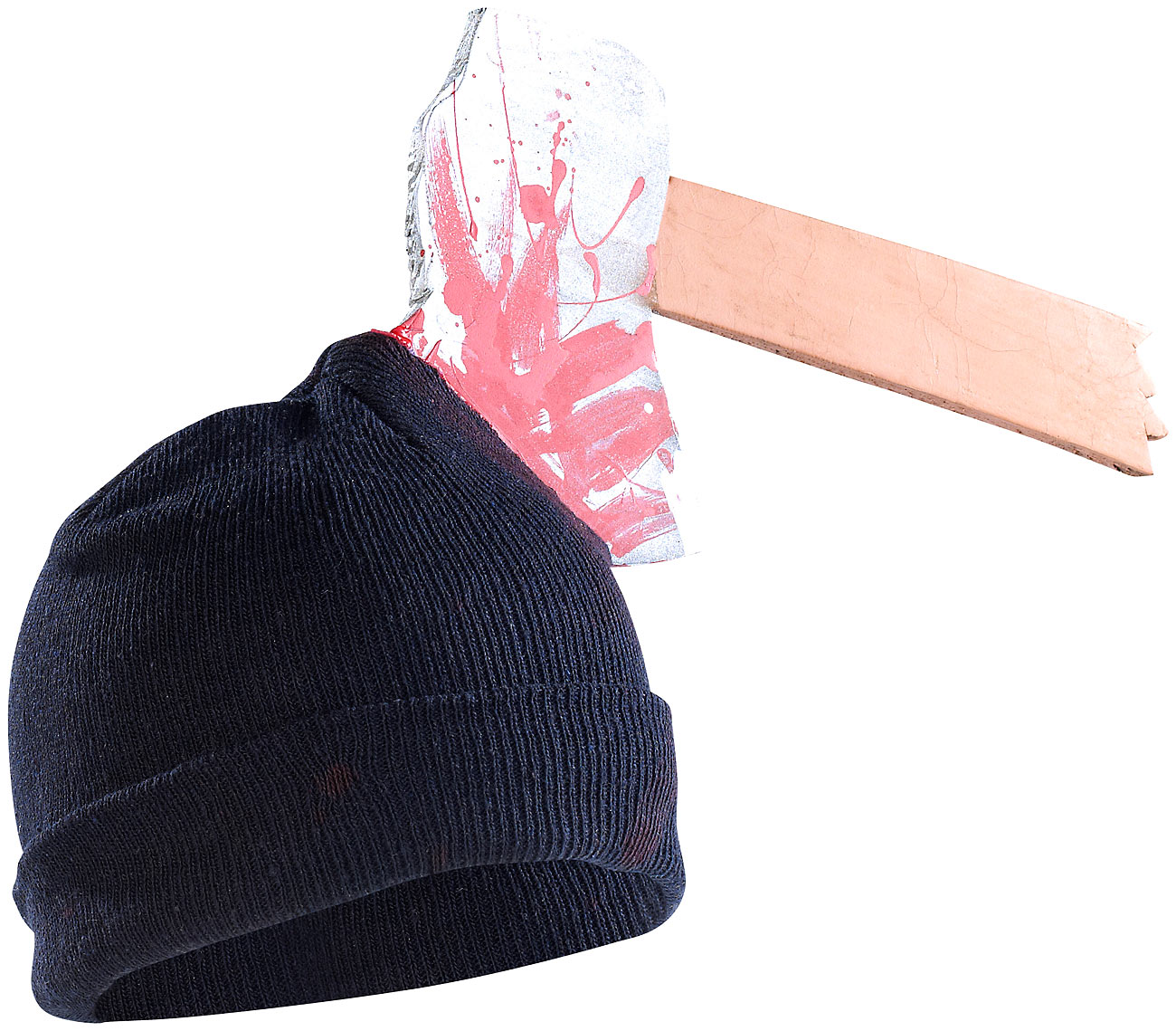 Bonnet Halloween ’’hache’’