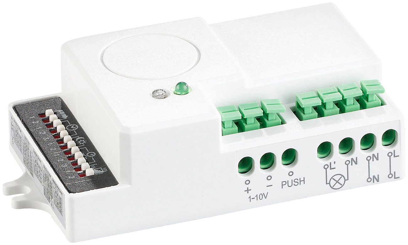 Détecteur de mouvement avec radar à micro-ondes et variateur