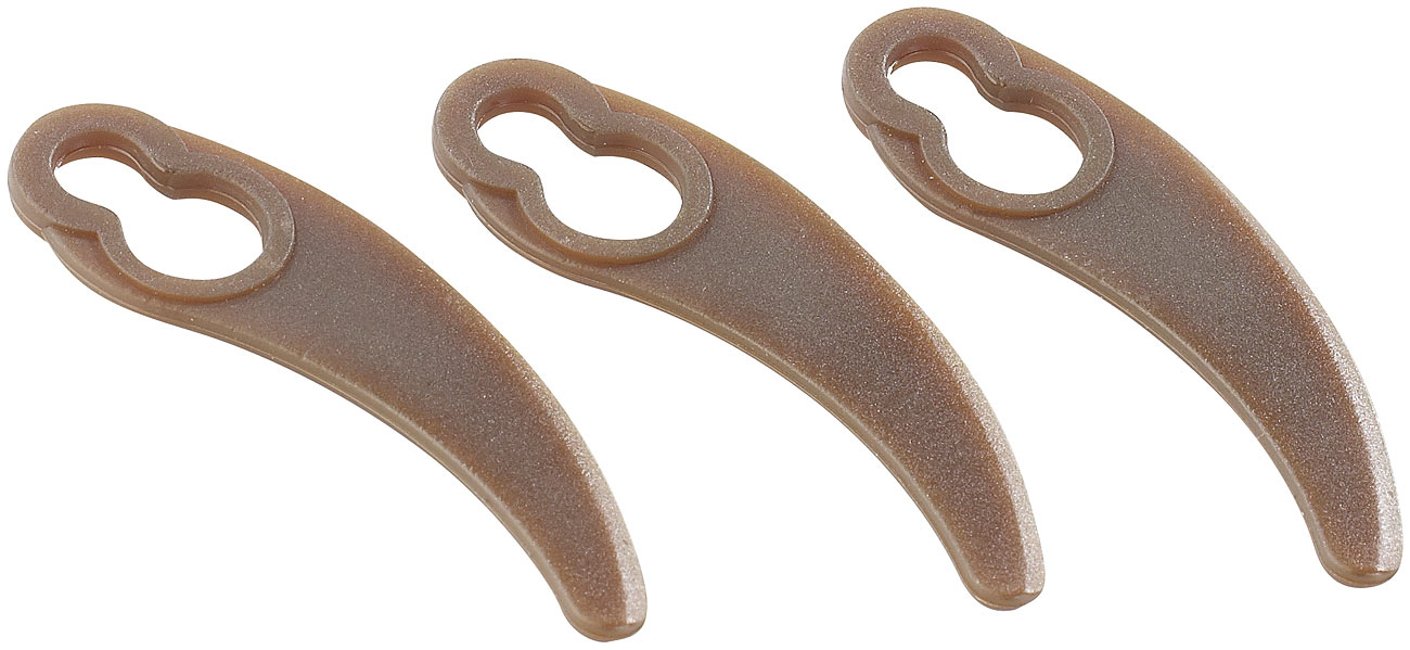 3er-Set Ersatzklingen für Luftkissen-Rasenmäher LKR-100
