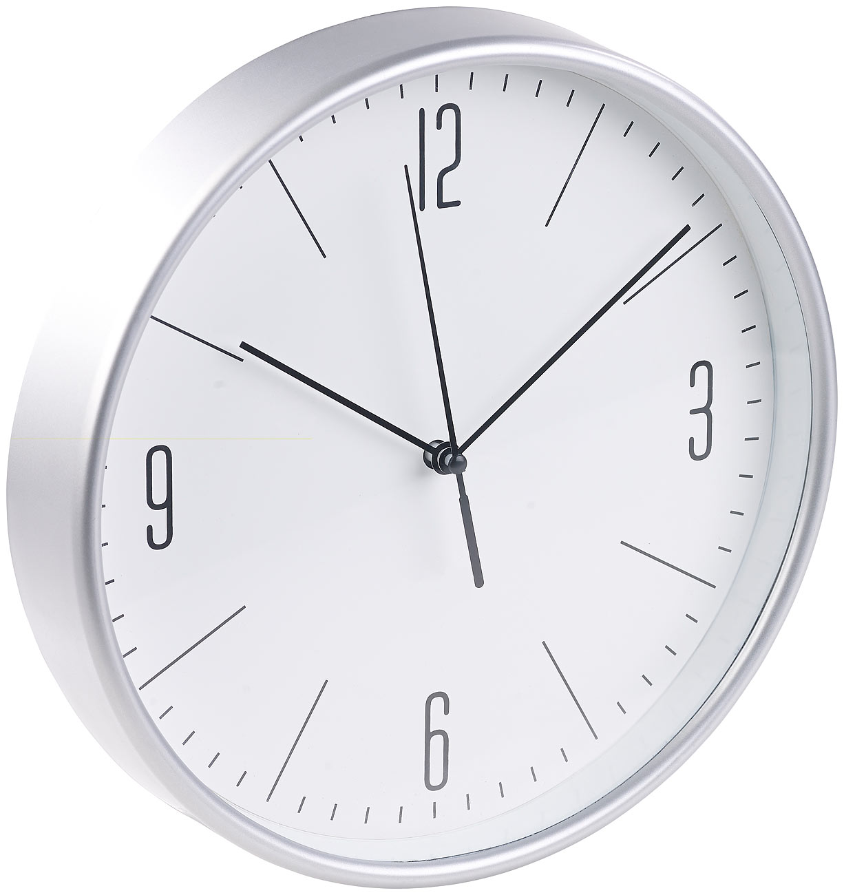 Horloge murale Ø 25 cm à grands chiffres