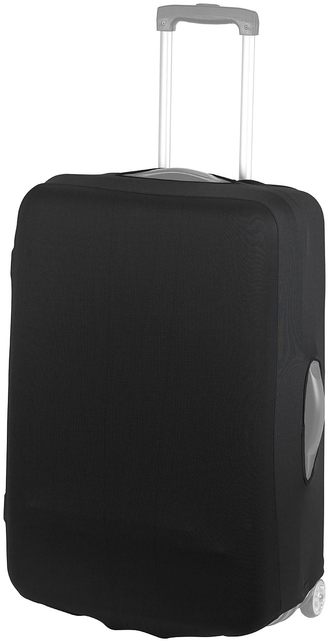 Elastische Schutzhülle für Koffer bis 66 cm Höhe, Grösse XL, schwarz