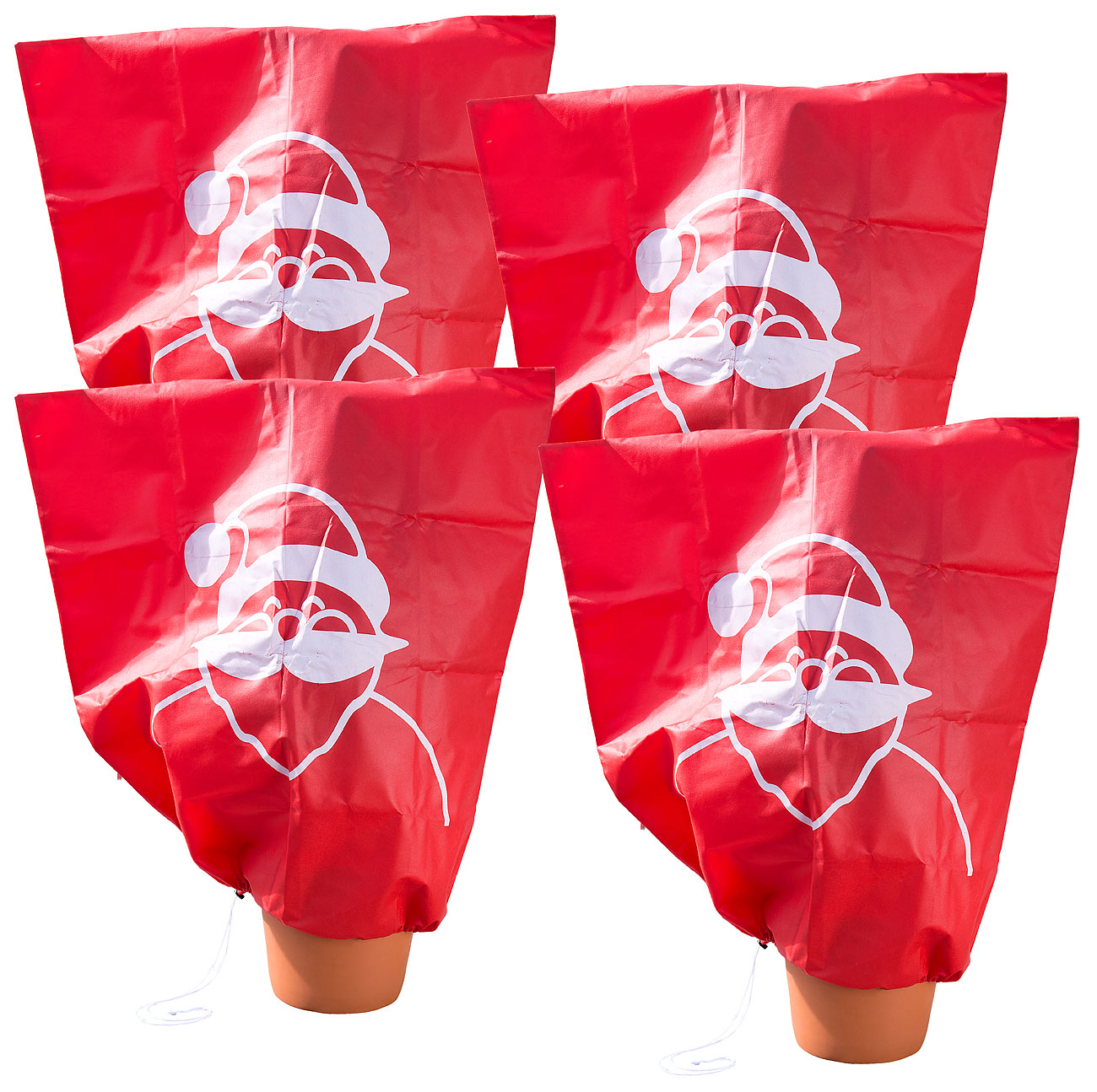 4er-Set Winterschutz-Haube 