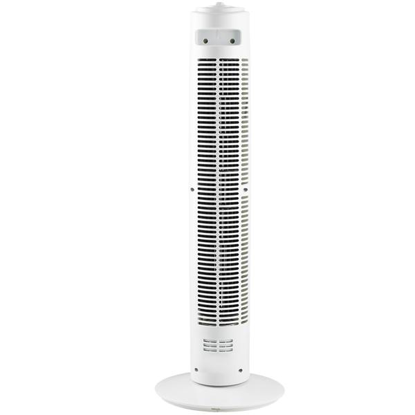 Effective tower fan: 3 speeds & swivel modes, 45 watts, fresh air in the living room, bedroom & office