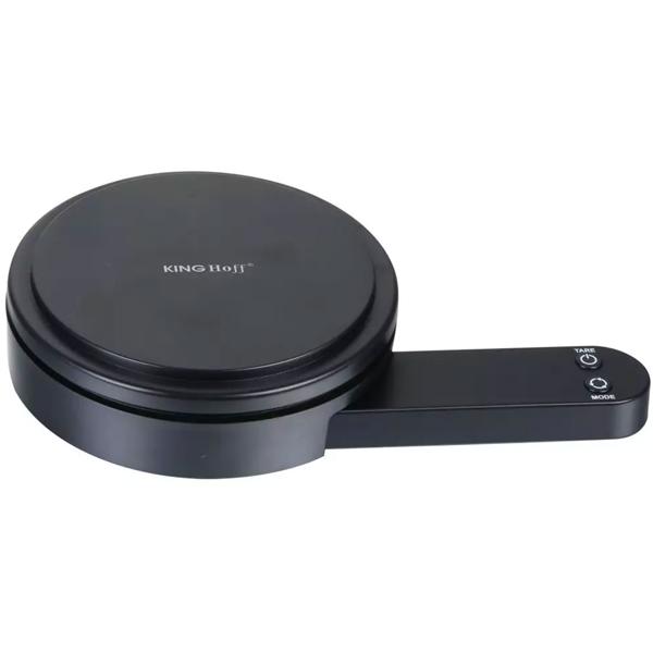Digital 2in1 kitchen scales with measuring jug, 1.5L: weighing & measuring in one, precise & easy to clean, for baking, cooking & enjoyment
