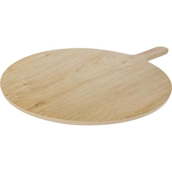 Servierplatte mit Griff aus Melamin, in Holzoptik-Design, 54 x 41 x 1,2 cm – Perfekt für Camping, Picknick und Zuhause – bruchfest, robust und leicht