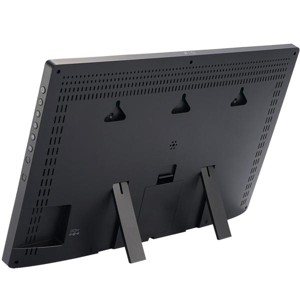 Wi‑Fi wireless weather station with XXL color display – 5‑day weather trend, thermometer/hygrometer, fine dust & UV index, barometer, Tuya app