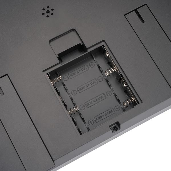 Wi‑Fi wireless weather station with XXL color display – 5‑day weather trend, thermometer/hygrometer, fine dust & UV index, barometer, Tuya app