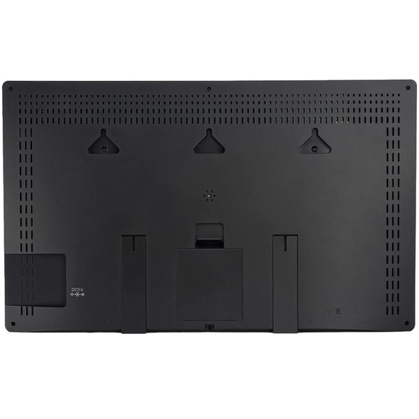 Wi‑Fi wireless weather station with XXL color display – 5‑day weather trend, thermometer/hygrometer, fine dust & UV index, barometer, Tuya app