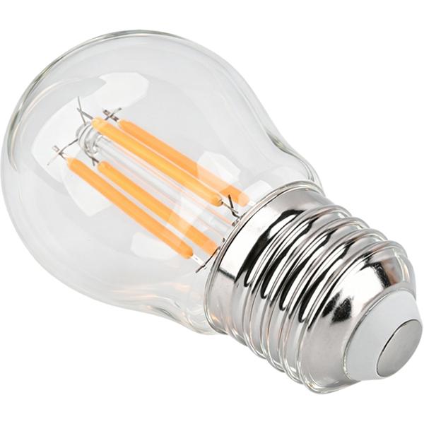 Lampadina LED a filamento G45 E27 4 W 400 lm bianco caldo 2500 K vintage lampadina retrò dimmerabile luce calda forma a globo Edison lampada a goccia