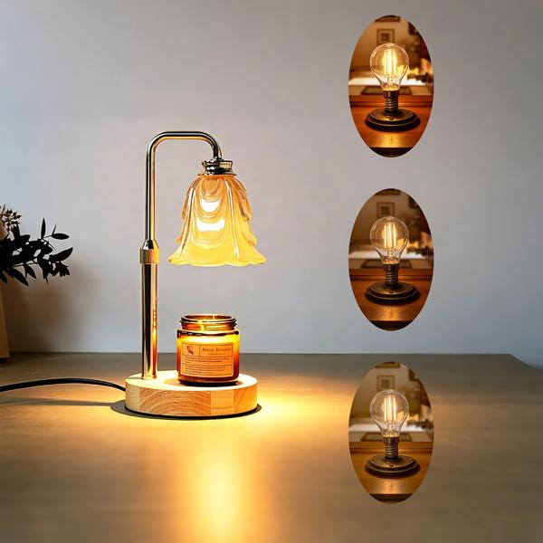 Set di 3 lampadine LED a filamento G45 E14 4 W 400 lm bianco caldo 2500 K lampadina vintage lampada retrò dimmerabile luce calda forma a globo Edison lampada a goccia