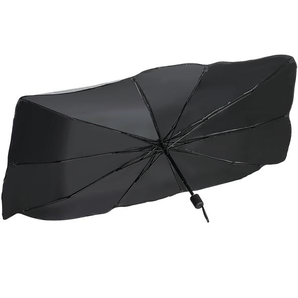 set di 2 parabrezza termoisolanti 125x65cm: protezione UV50+ - mantiene l‘auto fresca