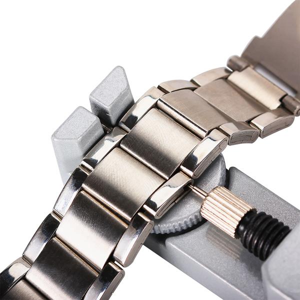 Professional watch strap repair set, 26-piece: strap shortener & strap changing tool - A professional set for watch care at home