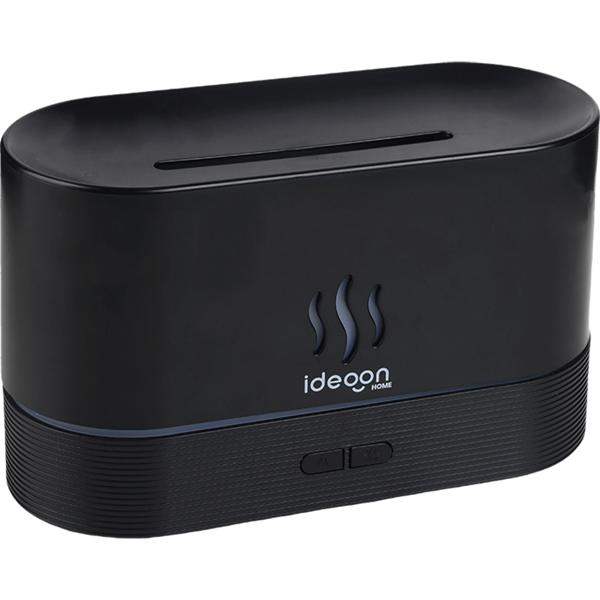 Elegante diffusore di aromi con effetto fiamma – Umidificatore a ultrasuoni ultra silenzioso, USB, arresto automatico, autonomia 10 h per camera da letto e ufficio