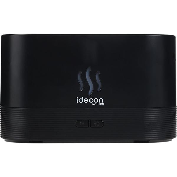 Elegante diffusore di aromi con effetto fiamma – Umidificatore a ultrasuoni ultra silenzioso, USB, arresto automatico, autonomia 10 h per camera da letto e ufficio