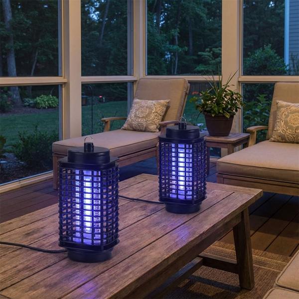 2er-Set Effektiver UV Mücken- & Insektenvernichter 1.2W: Chemiefreier Schutz für Zuhause & Büro, für ruhige, insektenfreie Nächte und entspannte Tage! 