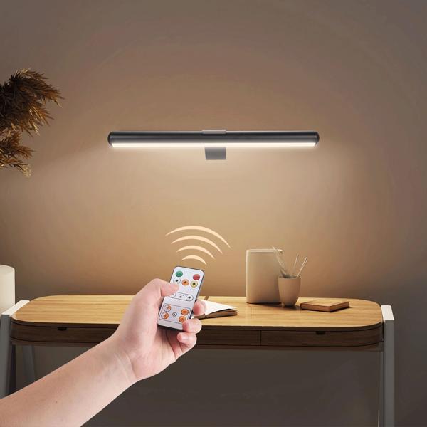 Elegante Wand- und Bildleuchte mit Fernbedienung & Touch Schalter, USB- & Akkubetrieb, dimmbar: Eine flexible LED-Lampe für Kunst & Ambiente