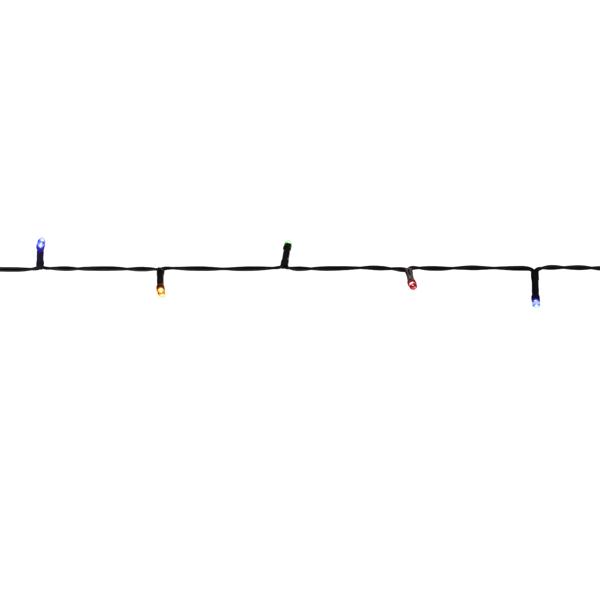 set di 2 luci LED multicolore per interni ed esterni, 40 LED, colorate, timer, IP44, batteria, magici effetti luminosi in casa, balcone o giardino