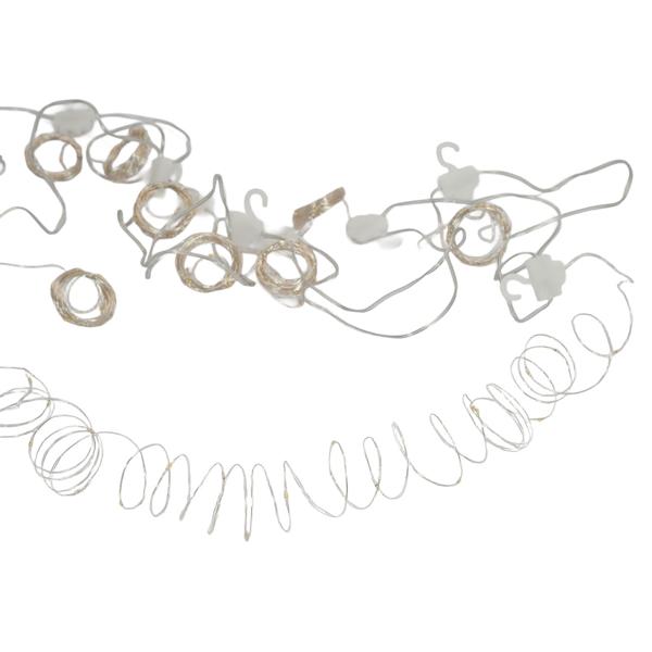 2er-Set Eleganter LED-Lichtervorhang mit Fernbedienung, warmweiss, 200 LEDs, 3x3m: Gemütliche Beleuchtung & Romantische Deko für Schlafzimmer&Wohnzimmer