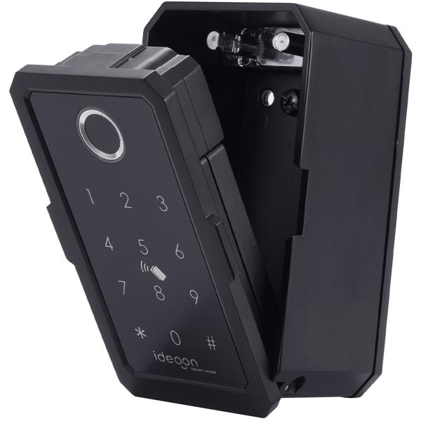 Smart key safe with fingerprint, PIN, transponder card, Bluetooth - A secure keybox for home, office & vacation rental