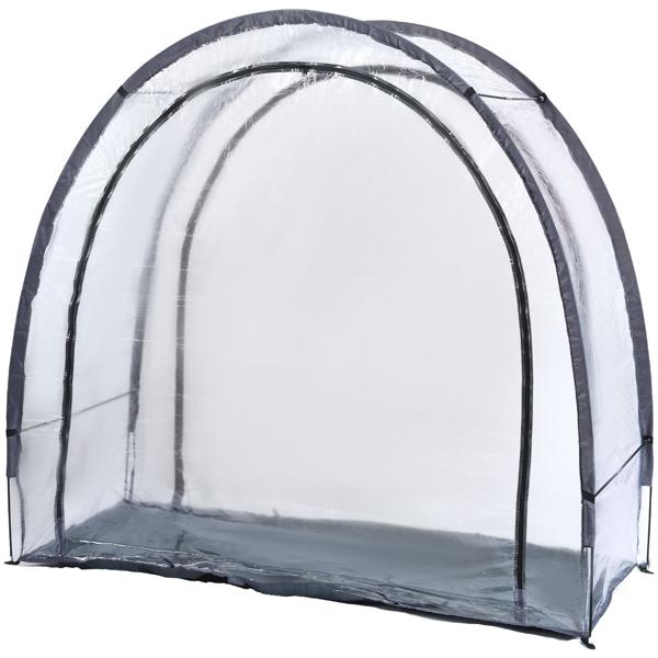 2er-Set Robustes Foliengewächshaus und Überwinterungszelt, 175x186x84 cm: Ein Pflanzenschutz für optimale Ernte & frostfreie Pflege