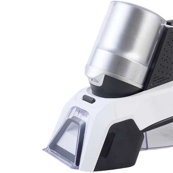 Shampouineuse professionnelle sans fil 60 W, batterie lithium-ion – appareil de nettoyage puissant pour tissus d’ameublement, textiles, tapis, sièges auto – batterie performante