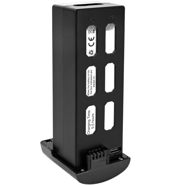 2er-Set Zusatz- & Ersatz-Akku für GPS-Drohne CH10646 - Längere Flugzeit & Kreativität ohne Unterbrechung - Lithium-Polymer 3.500 mAh - Perfekte Passform & einfacher Austausch