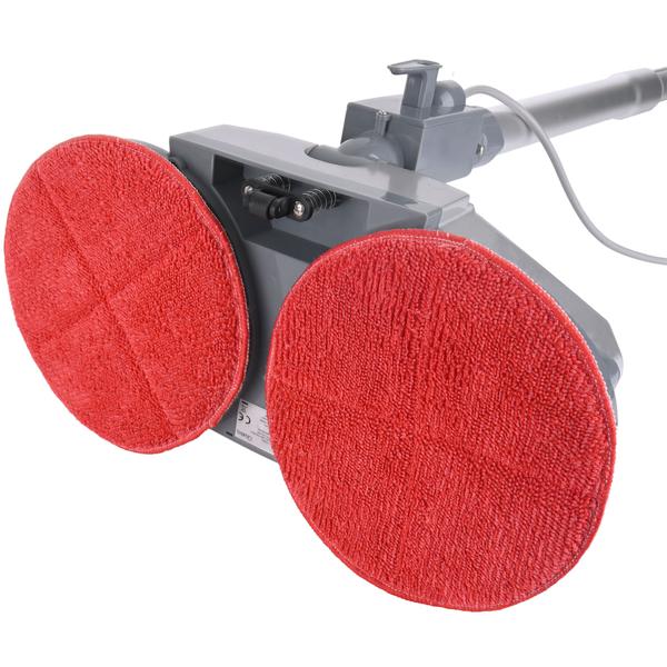 set of 2 replacement cleaning pads for floor polisher CH5871