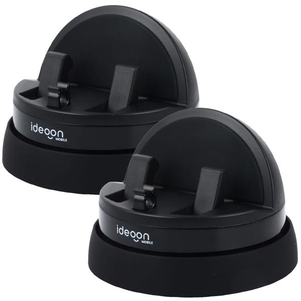 2 supports smartphone premium pour voiture, pivotants à 360° – excellentes qualité et stabilité – utilisation facile et fixation solide