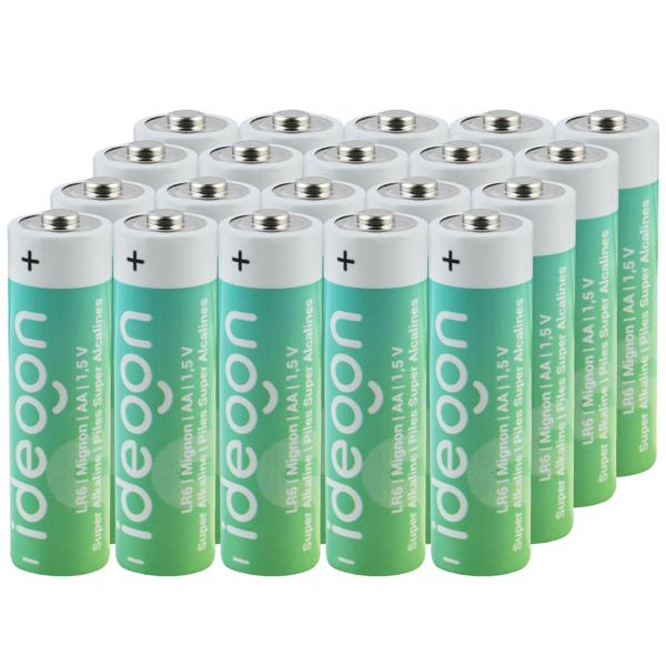 100er-Pack Super Alkaline Batterien AA / LR06 (Mignon), 1,5 Volt: Langlebige Power für Ihre Geräte – Zuverlässige 1.5V Mignon-Zellen für den Alltag