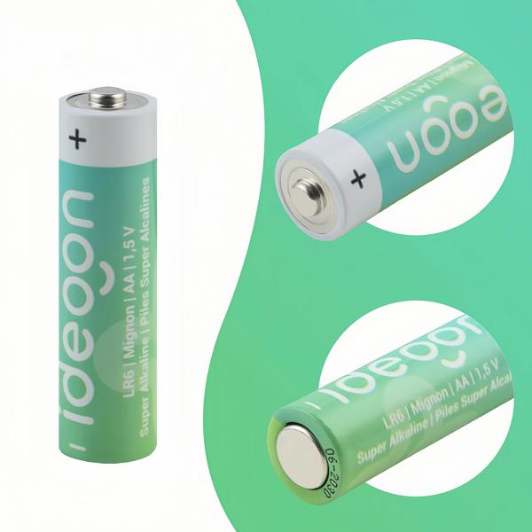 100er-Pack Super Alkaline Batterien AA / LR06 (Mignon), 1,5 Volt: Langlebige Power für Ihre Geräte – Zuverlässige 1.5V Mignon-Zellen für den Alltag