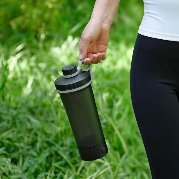 Shaker électrique pour boissons protéinées et smoothies – portable, sans fil, rechargeable par USB-C, résultats sans grumeaux – idéal pour le sport