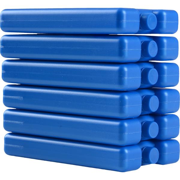 Set of 24 ice packs for cooler bag & lunch box – 200 g each, flat & reusable cooling elements – BPA-free ice pack for 12 h cooling