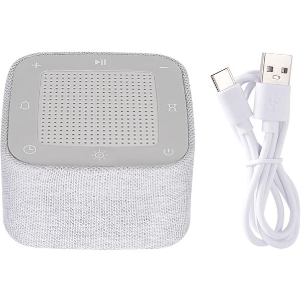 Réveil avec bruit blanc, 32 sons – enceinte Bluetooth, contrôle par application, veilleuse RGB dimmable – sommeil et détente de qualité