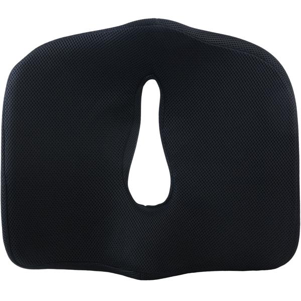 Coussin d’assise ergonomique à mémoire de forme – idéal pour voiture et chaise de bureau – soulage la pression en cas d’assise prolongée – coussin lombaire