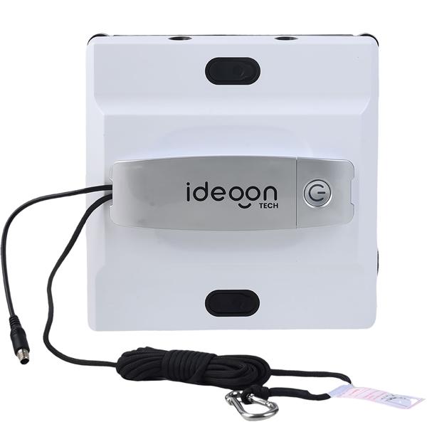 Robot laveur de vitre professionnel avec fonction pulvérisation, contrôle par application – pour fenêtres, verre, carrelage, miroirs – pads microfibres inclus