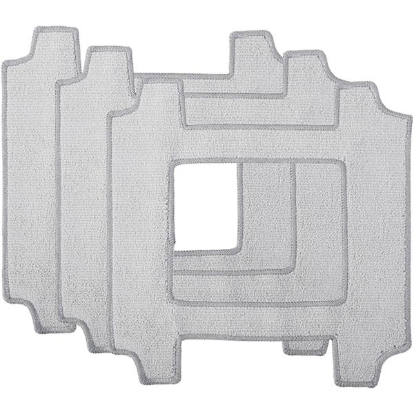 Set da 3 pad in microfibra per pulizia e lucidatura per robot lavavetri CH10859 - pad di ricambio per risultati senza aloni
