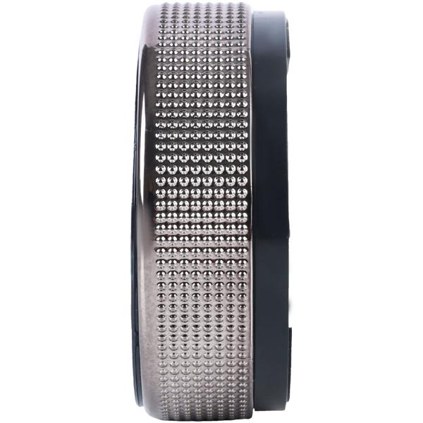 Digital kitchen timer with rotary dial - practical egg timer with magnet, loud alarm, countdown function & large LCD display