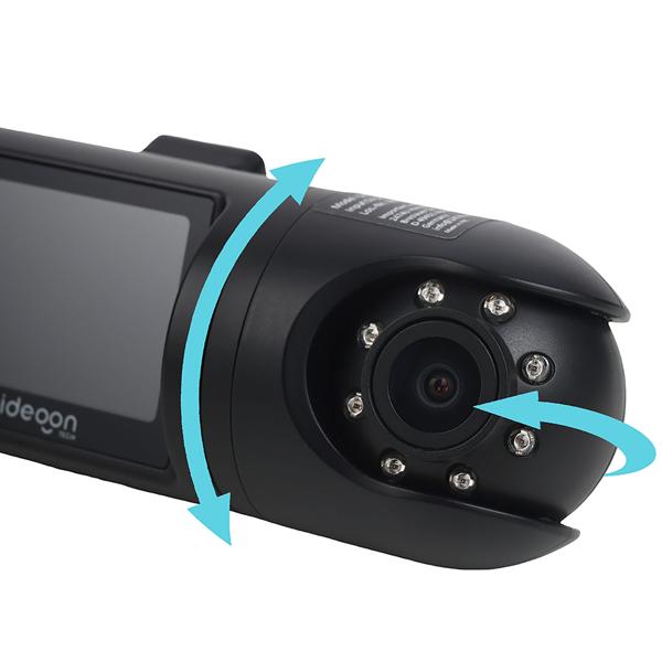 QHD Dual Dashcam – Premium Car Camera with GPS & G-sensor, IR night vision, 2K video quality, reliable 24h ultra‑wide‑angle surveillance