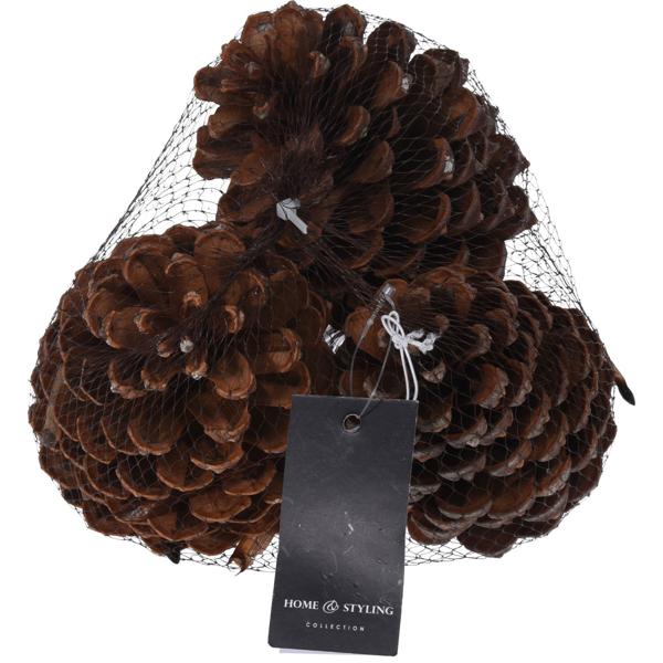 Pine cones 3-piece set - perfect for crafting, decorating and as a gift - suitable for winter decor