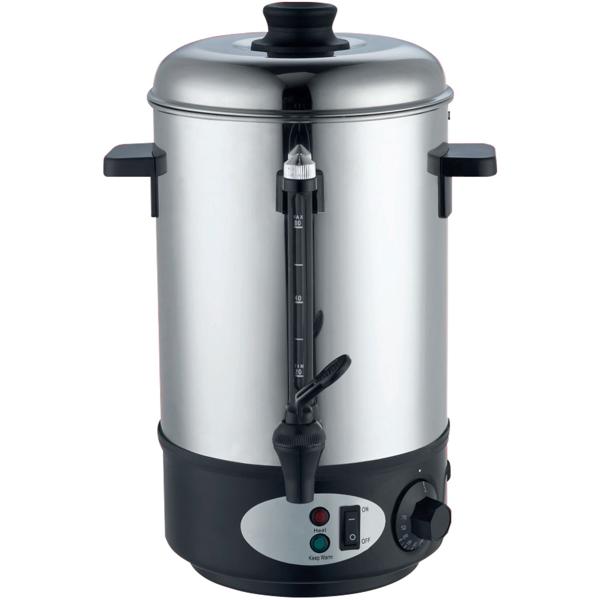 Vin brulè professionale 8L con rubinetto: 1800W - Un distributore di bevande per feste, vin brulè, caffè e punch - Un divertimento perfetto