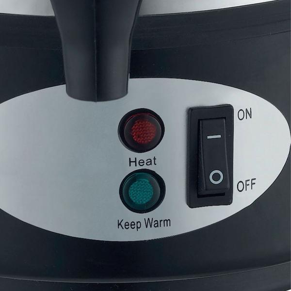 Vin brulè professionale 8L con rubinetto: 1800W - Un distributore di bevande per feste, vin brulè, caffè e punch - Un divertimento perfetto