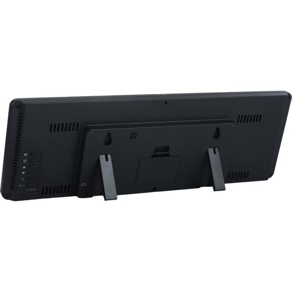 WLAN Wetterstation mit App & XXL Display: Tuya Smart Home, Aussen-Sensor, Weck-Alarm - Temperatur, Feuchtigkeit, UV Index, Wettervorhersage & mehr