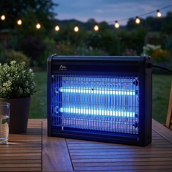 Professional UV insect killer (9W, up to 70m²) - Effective protection - High-voltage grid against mosquitoes, flies & co. - Chemical-free
