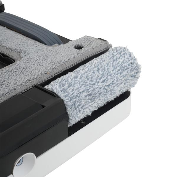 Robot lavavetri AI smart: robot per la pulizia dei vetri da 3000 Pa con controllo via app, telecomando e corda di sicurezza per finestre pulite senza aloni