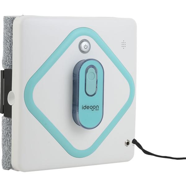 Robot lavavetri AI smart: robot per la pulizia dei vetri da 3000 Pa con controllo via app, telecomando e corda di sicurezza per finestre pulite senza aloni