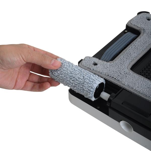 2 rouleaux de nettoyage de rechange pour robot lave-vitres CH11051 : brosses à rouleau puissantes pour une propreté sans traces et une brillance maximale du verre